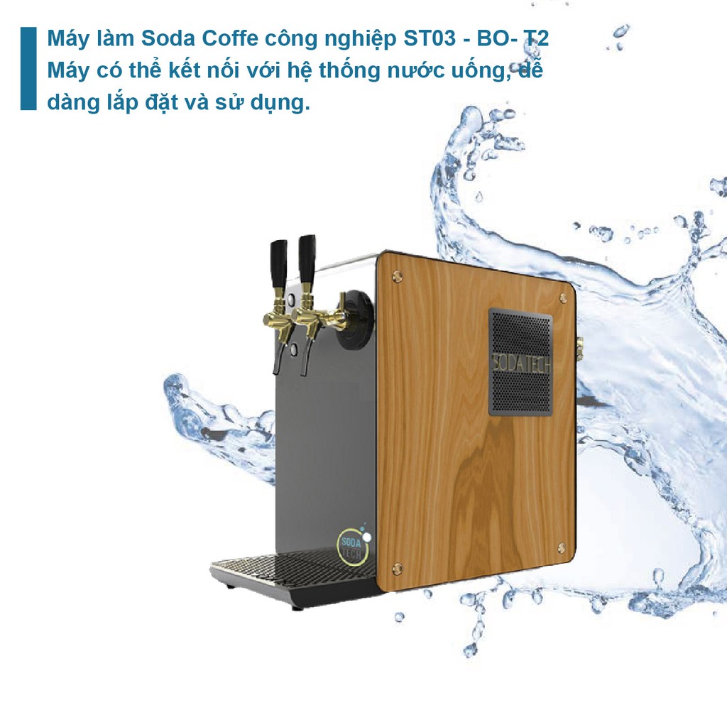 Máy lọc nước│[G-Water]Máy làm Soda Coffe công nghiệp ST03 - BO- T2│HOWMAI｜Rất tốt để mua trong và ngoài nước