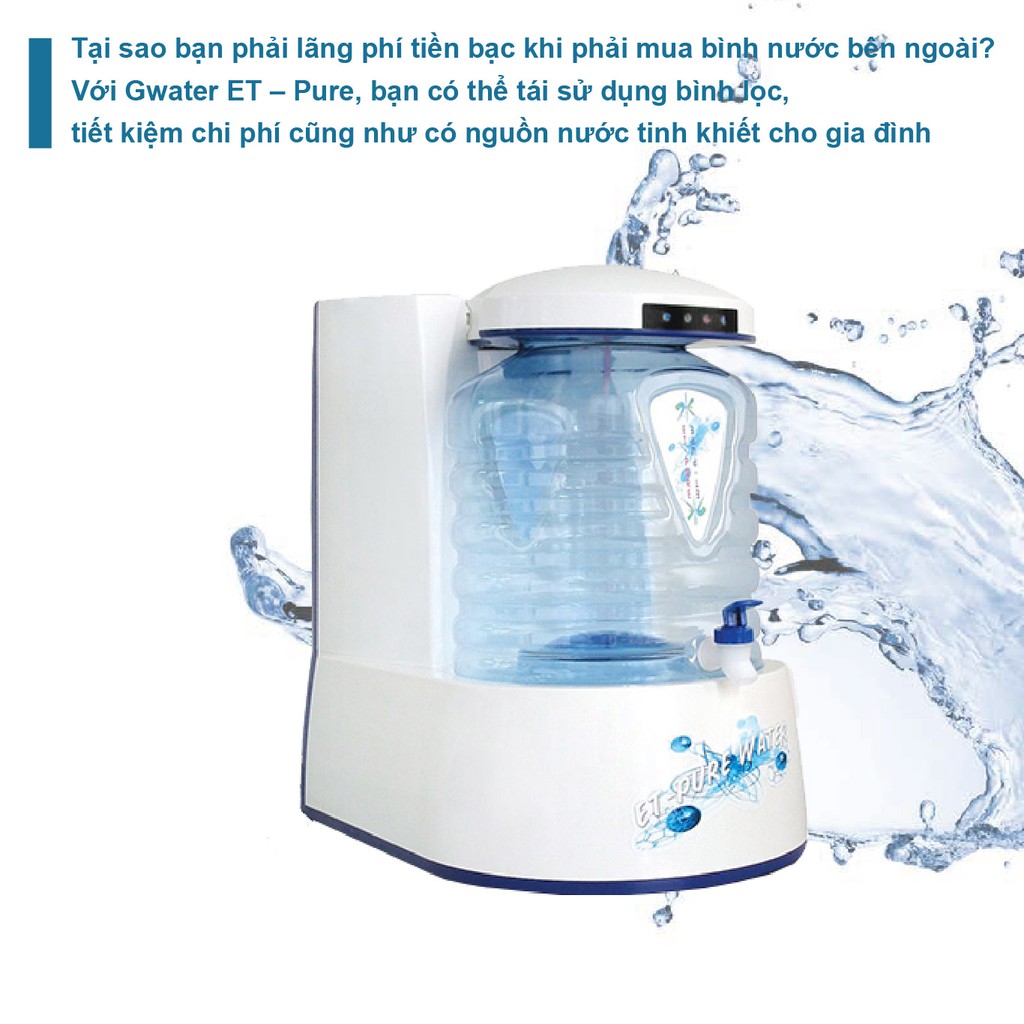 Máy nước│[G-Water]Máy lọc nước TRIWIN ET- Pure│HOWMAI｜Rất tốt để mua trong và ngoài nước