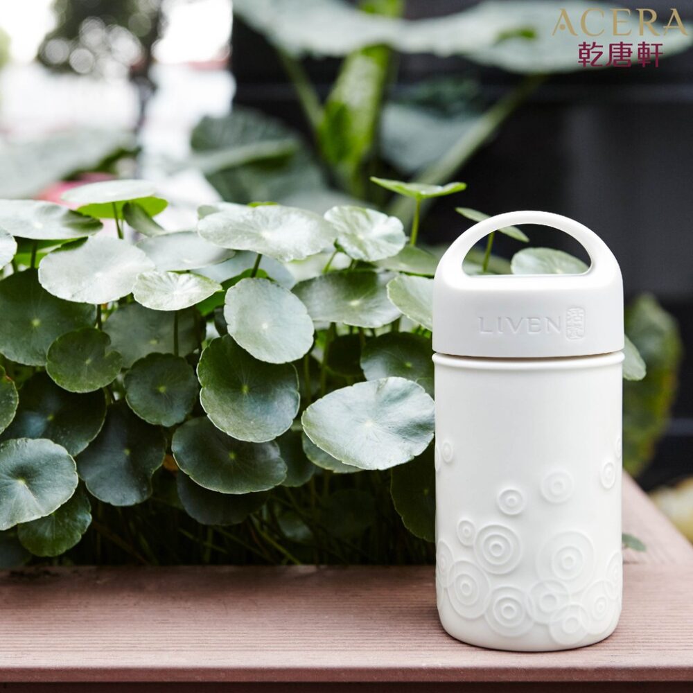 thương hiệu bình nước│cốc cầm tay lục đồng tâm (Hồng cam mờ)│HOWMAI｜Rất tốt để mua trong và ngoài nước
