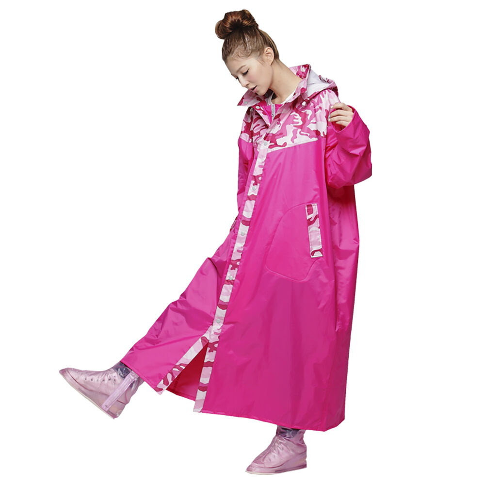 Áo mưa dài ngụy trang