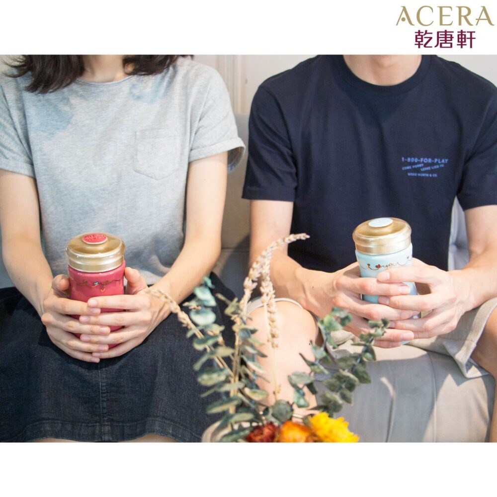 thương hiệu bình nước│cốc cầm tay tâm đầu ý hợp (xanh nhạt màu vàng)│HOWMAI｜Rất tốt để mua trong và ngoài nước