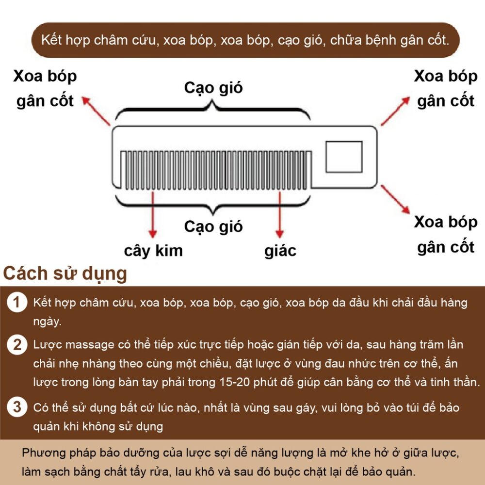 Lược năng lượng│HOWMAI｜Rất tốt để mua trong và ngoài nước