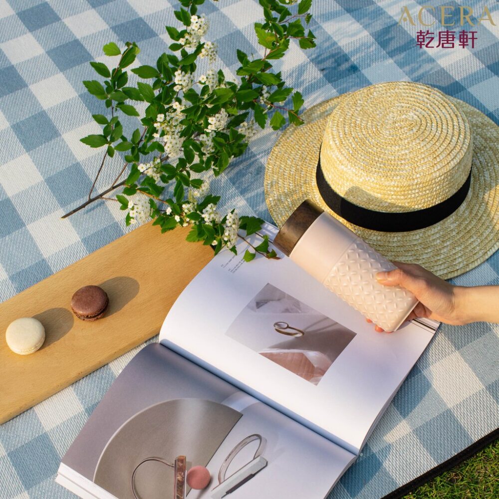 thương hiệu bình nước│Cốc cầm tay ONE O ONE_ bầu trời đầy sao (bột hoa hồng)│HOWMAI｜Rất tốt để mua trong và ngoài nước