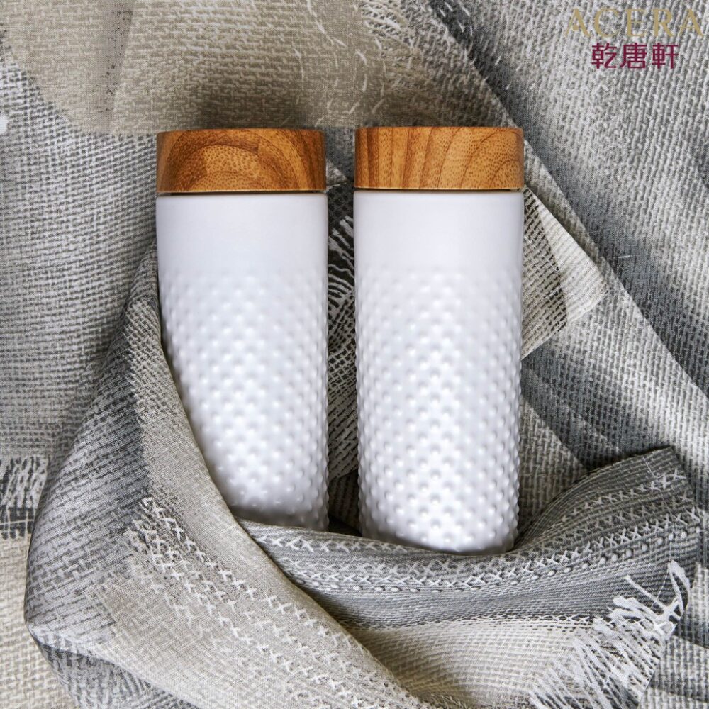 thương hiệu bình nước│Cốc cầm tay bầu trời đầy sao (trắng ngà)│HOWMAI｜Rất tốt để mua trong và ngoài nước